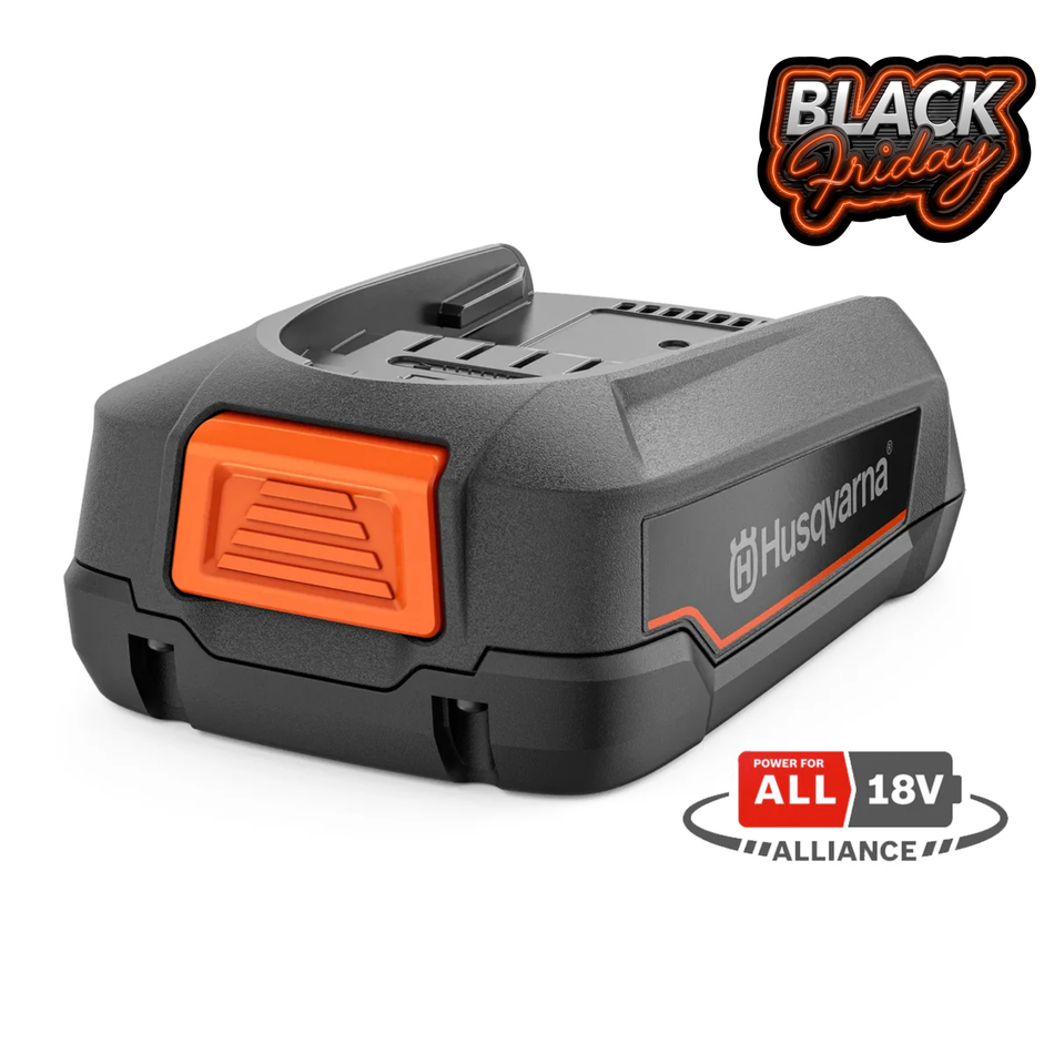 Husqvarna Aspire 18V 2.5Ah Battery - 18V B45 2.5Ah Long-Lasting Battery for Aspire and POWER FOR ALL equipment!