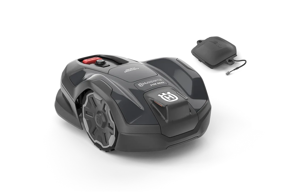 Husqvarna Automower® 310E NERA - Robotic mower that trims the edges, for midsized lawns.