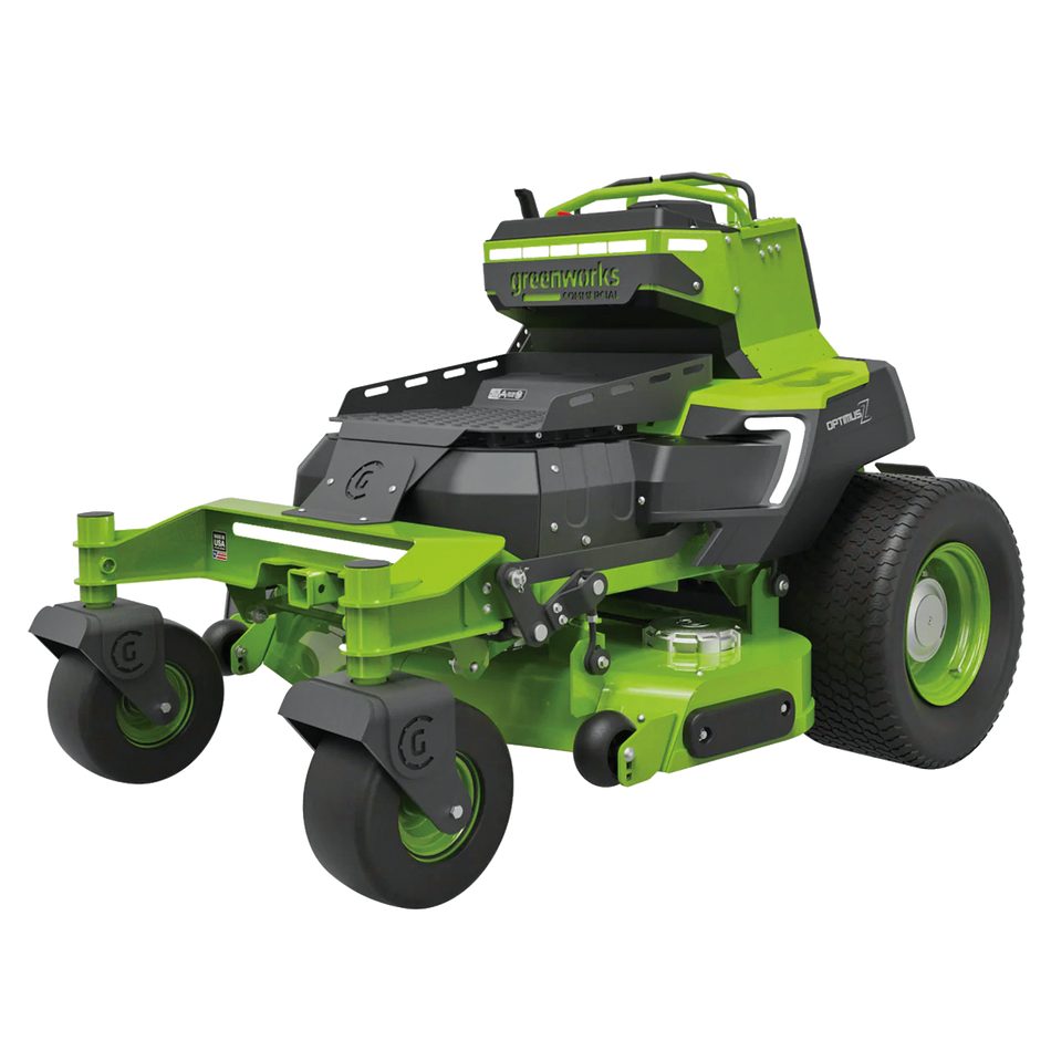 Greenworks CZ48S24X 82V OptimusZ 48" Stand-On Zero Turn Mower (24kWh) [7403407AU] - Provides intelligent power transfer.