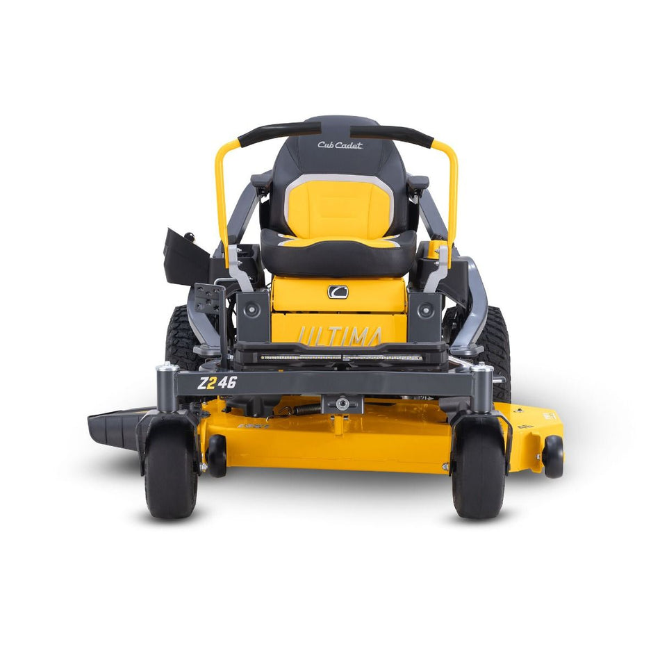 Cub Cadet Z2 46 Zero Turn Mower - A robust 2-inch square tubular steel frame, durable 46-inch fabricated deck, and a powerful 21.5HP Kawasaki engine.