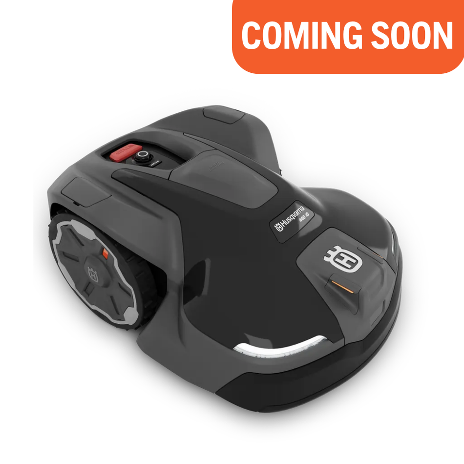 Husqvarna Automower® 440 iQ - Large lawn performance, effortlessly delivered – up to 2 acres / 8,000 m² capacity.