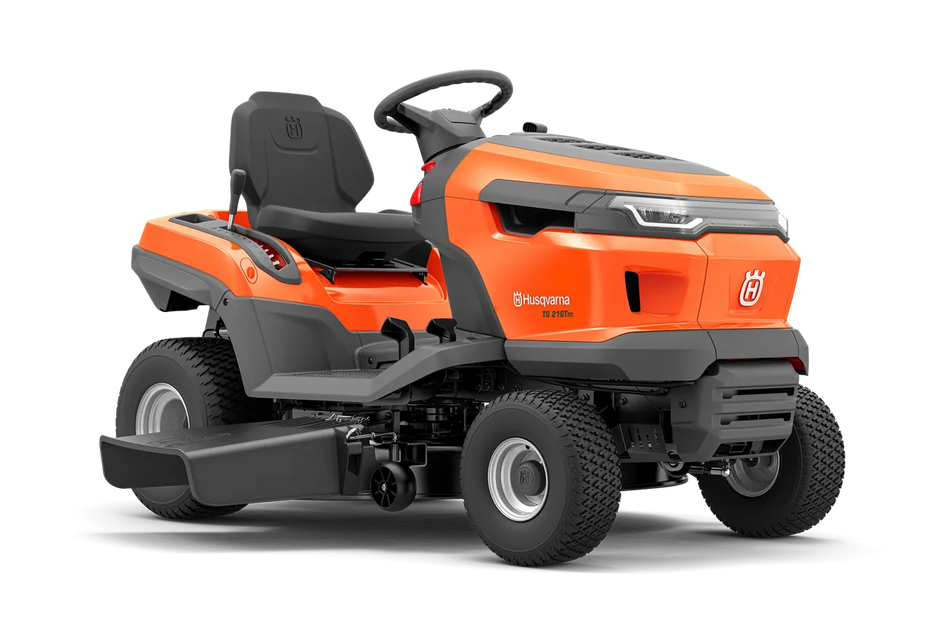 Husqvarna TS 216Tm Garden Tractor - Experience efficient and ergonomic mowing of large lawns.