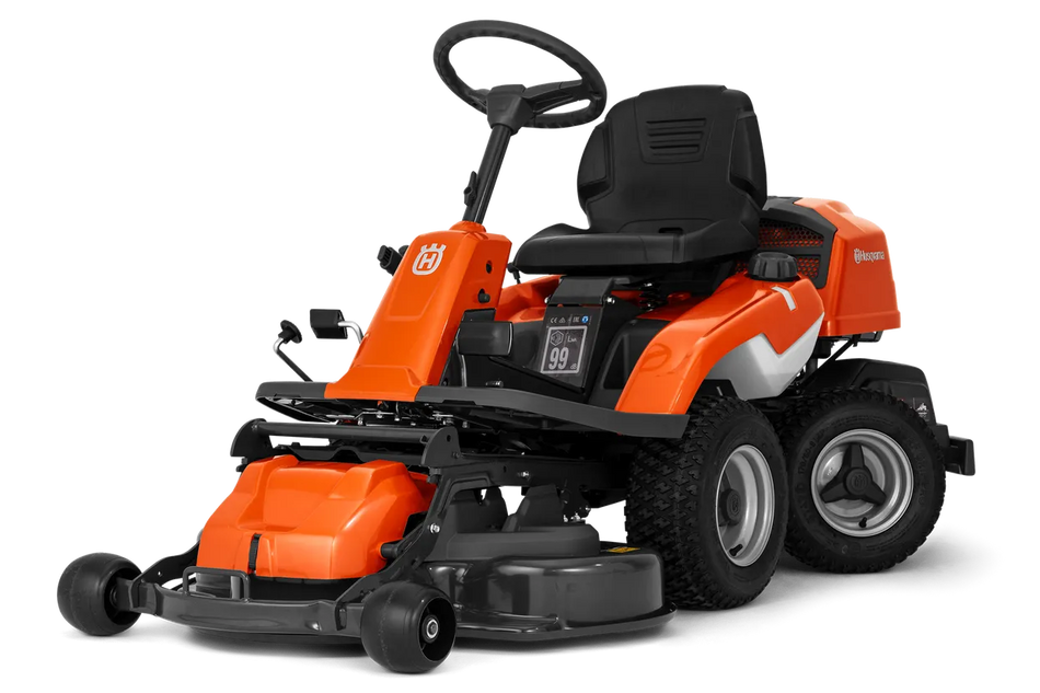 Husqvarna R 214TC Ride-On Front Mower - Versatile and easy-to-use rider.