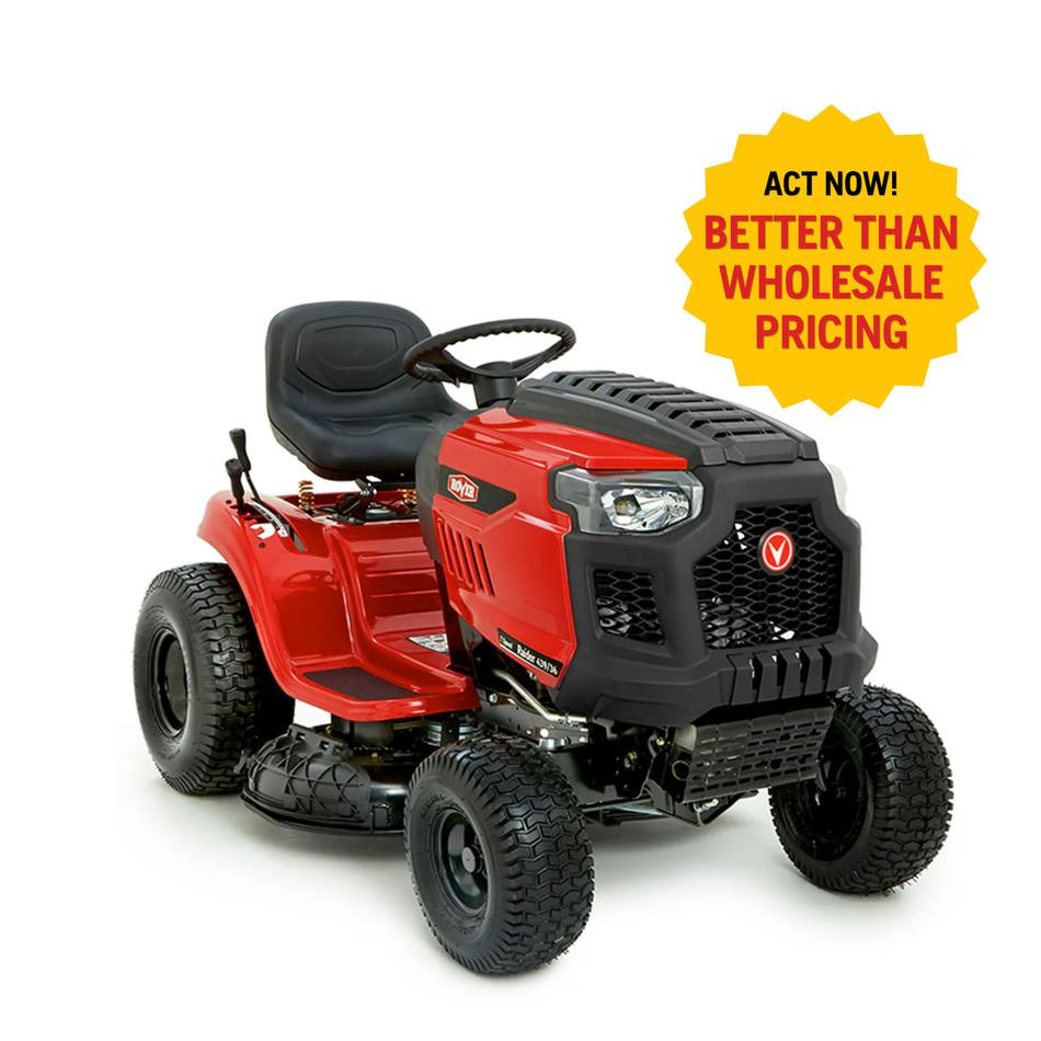 Rover Raider 439/36 Ride On Mower - 36" Ride On with 439cc engine, 5yr warranty for large block