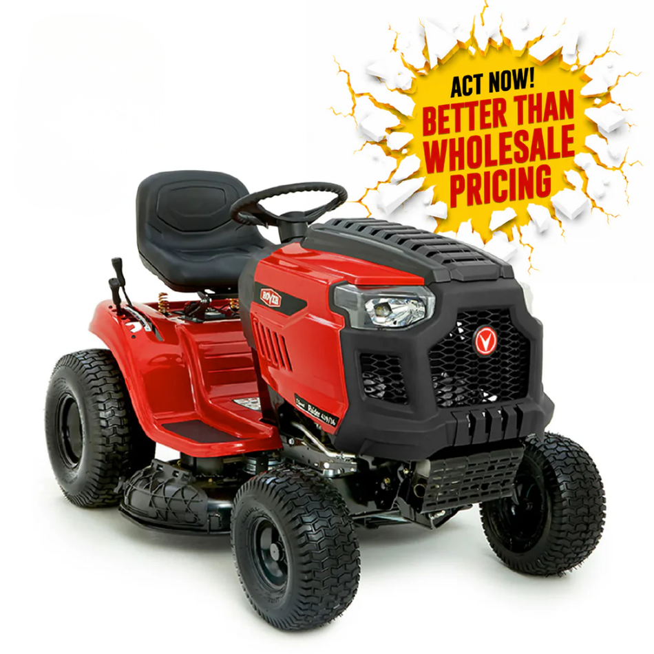 Rover Raider 439/36 Ride On Mower - 36" Ride On with 439cc engine, 5yr warranty for large block