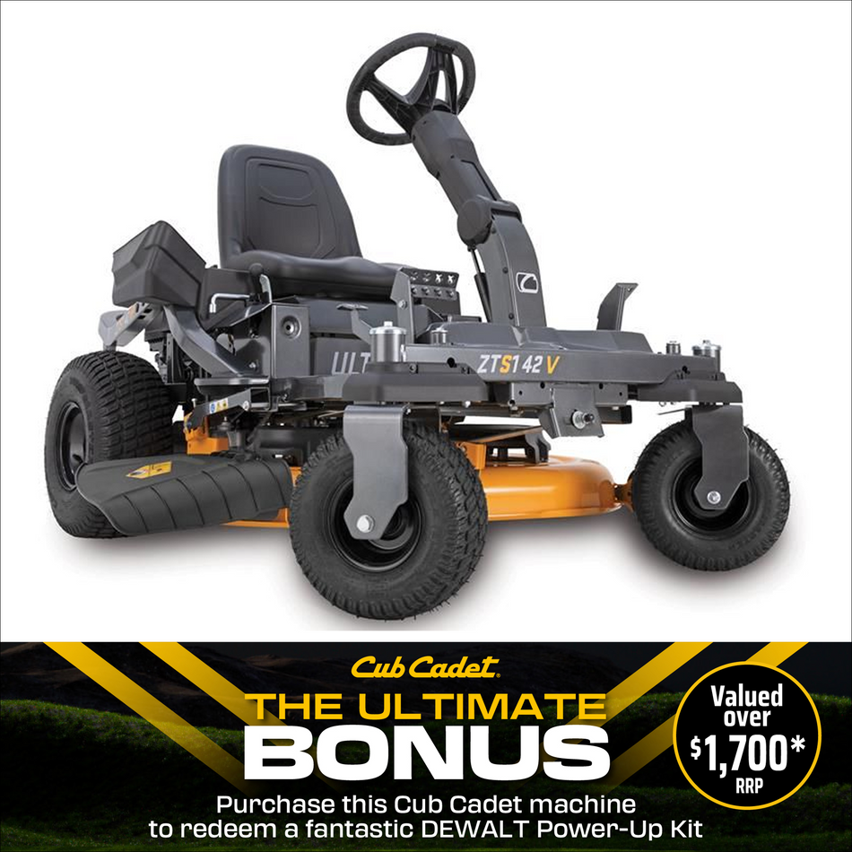 Cub Cadet Ultima ZTS1 42 V Zero Turn Mower - No compromise zero turn mower for large residential and small acreage.