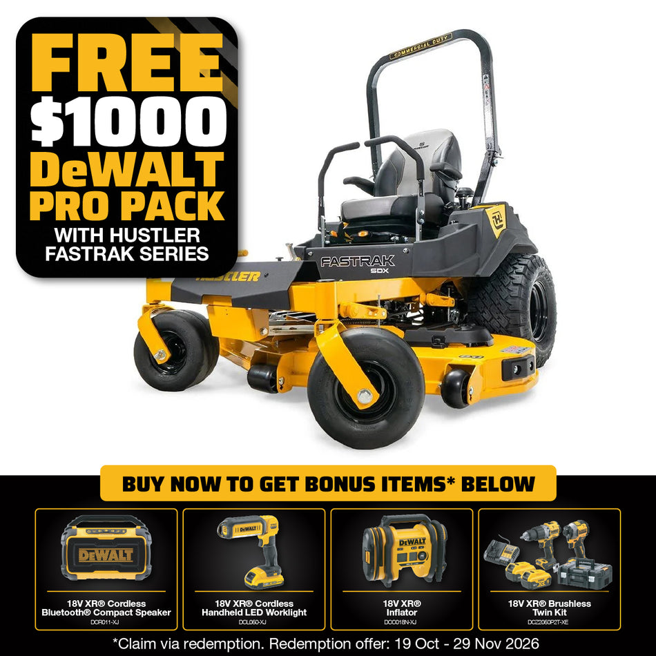Hustler FasTrak SDX 54 Zero Turn Mower - Superior speed meets premium performance