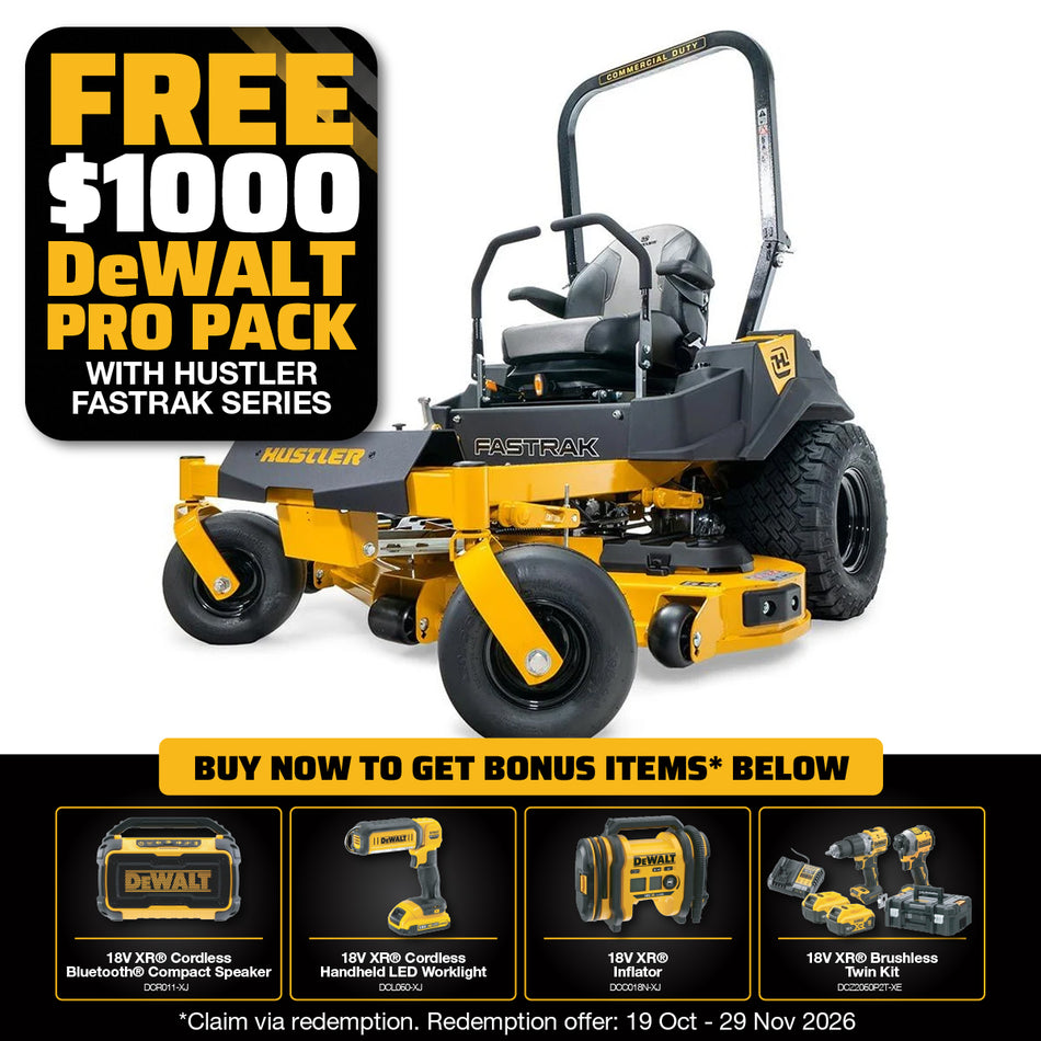 Hustler FasTrak 48 Zero Turn - Efficient mowing meets dependable durability
