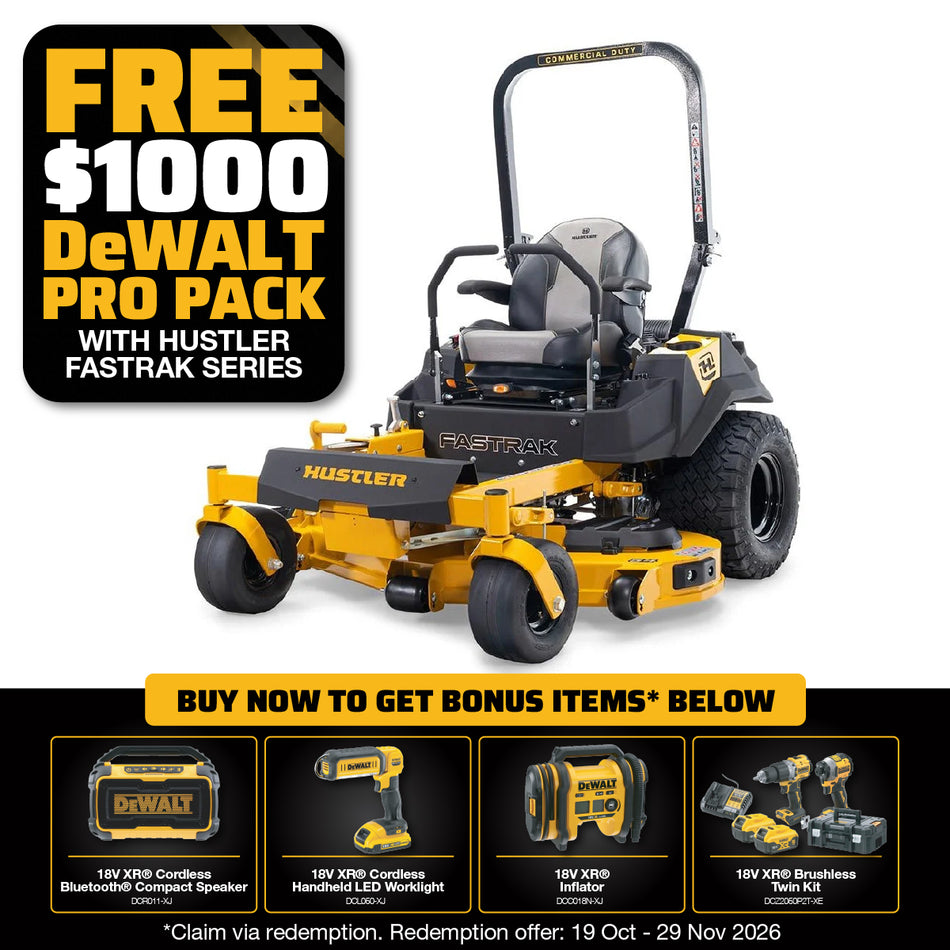 Hustler FasTrak 60 Zero Turn Mower - Maximised productivity with superior performance