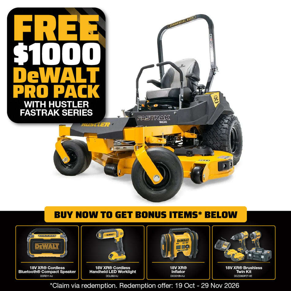 Hustler FasTrak SDX 48 Zero Turn Mower - Advanced cutting for unmatched lawn perfection