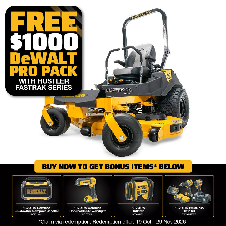 Hustler FasTrak SDX 60 Zero Turn Mower - Premium power and pro-grade durability