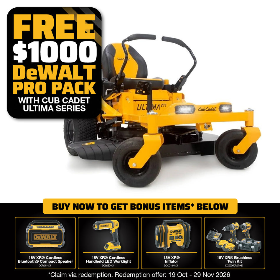 Cub Cadet Ultima ZT1 42 Zero Turn Mower - 42" FabDeck, 21.5HP Kawasaki Engine, Lap Bar & Dual-Hydro Gear!