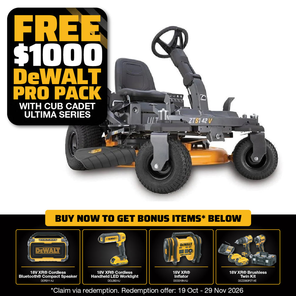 Cub Cadet Ultima ZTS1 42 V Zero Turn Mower - No compromise zero turn mower for large residential and small acreage.