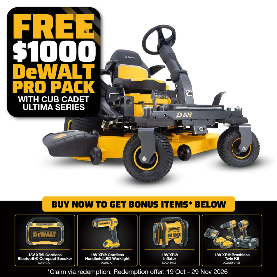 Cub Cadet Z3 60 S Zero Turn Mower - Comfort, easy adjustments, and aggressive tires ideal for challenging terrain and professional-quality mowing.
