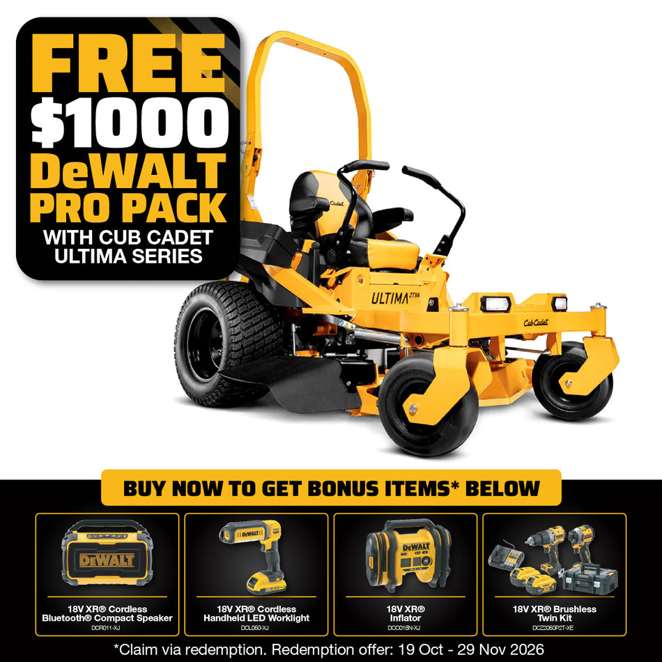 Cub Cadet Ultima ZTX5 48 Zero Turn Mower - 23HP Kawasaki Engine, 48" Deck, Zero-Turn Agility, Aeroforce deck design