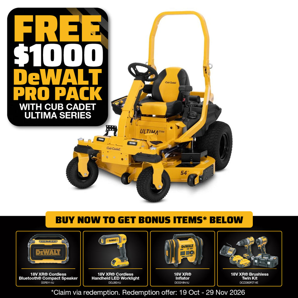 Cub Cadet Ultima ZTXS4 54 Zero Turn Mower - 54" zero turn with 24HP Kawasaki V-Twin & 3yr warranty!