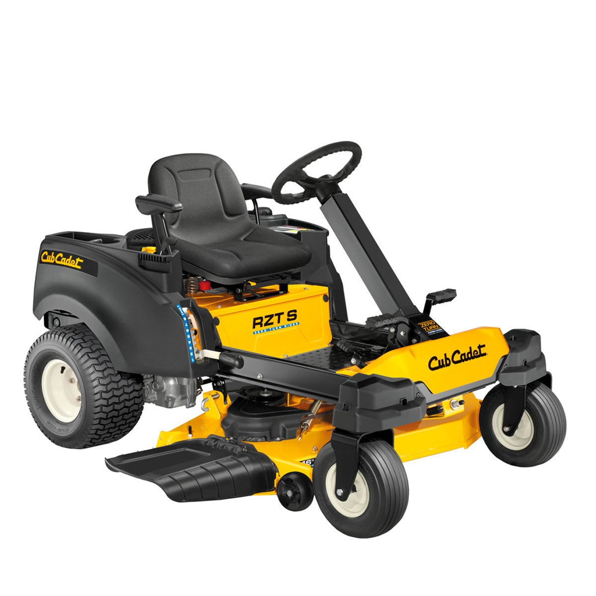 Cub Cadet-RZT S 46 With LED Lights - 20HP Kohler V-Twin, 46" Steel Pressed Deck, 12V Power Outlet & LED Lights!-Zero Turn-