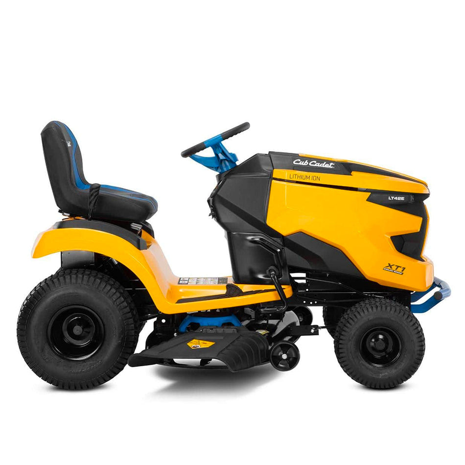 Cub Cadet-XT1 LT42 E Electric - Super 56V Li-ion Battery Powered Ride On - 42" Steel Deck, 5 yr warranty!-Battery Powered Ride On-