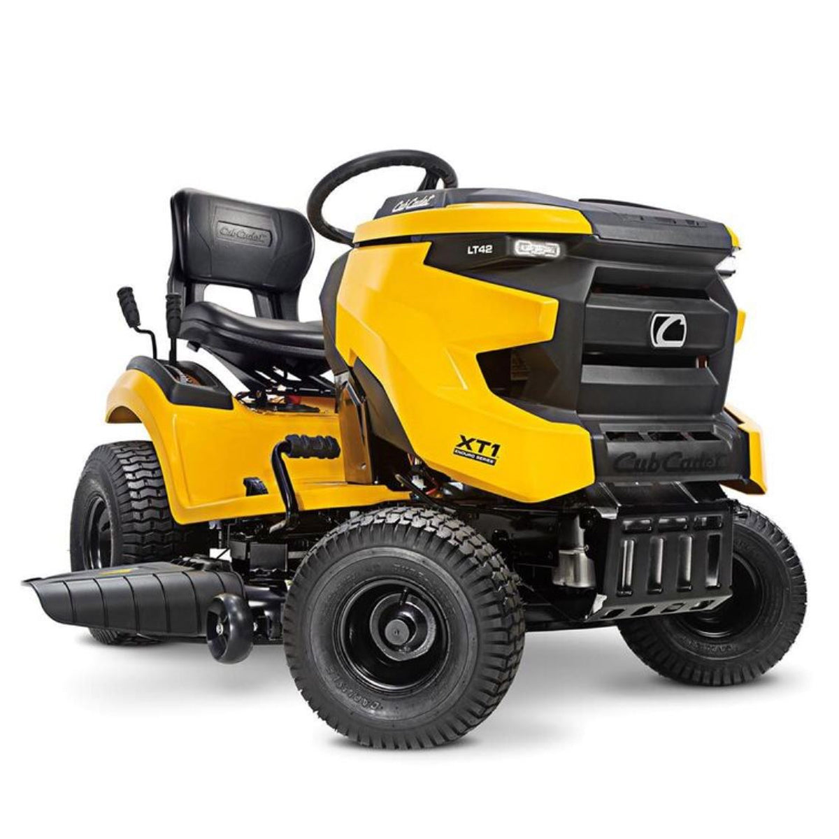 Cub Cadet XT1 LT42 IntelliPower - Fully Auto, 42" cut & IntelliPower tech with FREE $429 TRAILER & $99 SPADE!-Ride On Mowers Online