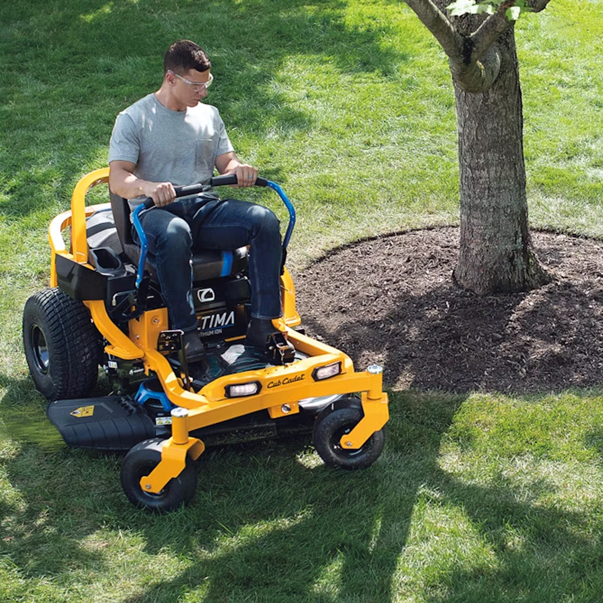 Cub Cadet ZT142E Electric Zero Turn - 56V MAX 3000Wh Battery, 42in Steel Deck, 6yr Warranty!-Ride On Mowers Online