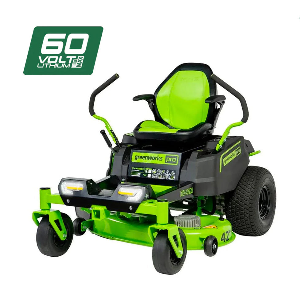 Greenworks 60V 42in Zero Turn Kit (Demo Unit)-Ride On Mowers Online