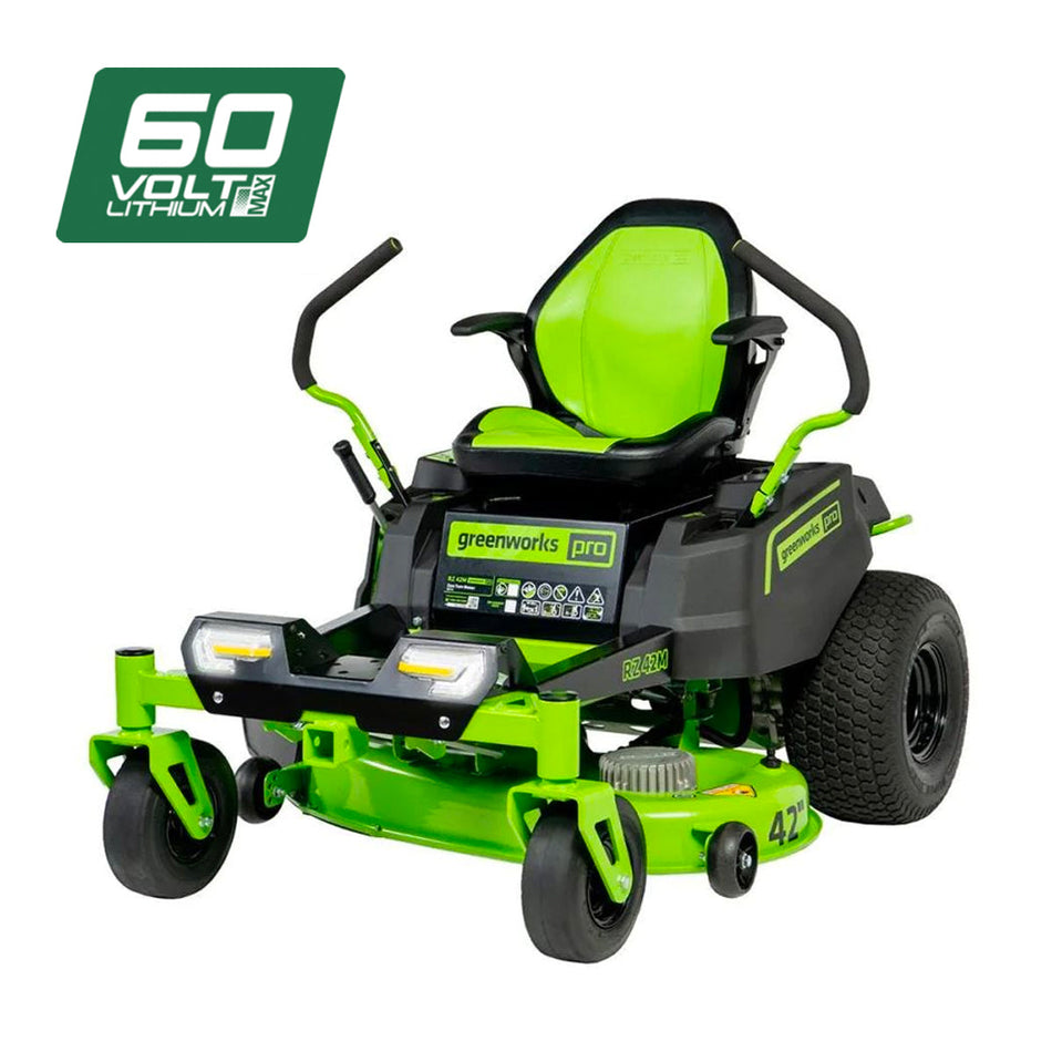 Greenworks-60V 42in Zero Turn Kit - perfect for large lawns!-Battery Powered Zero Turn-