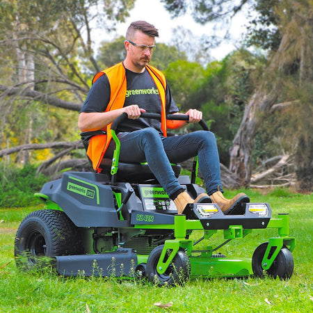 Greenworks-60V 42in Zero Turn Kit - perfect for large lawns!-Battery Powered Zero Turn-