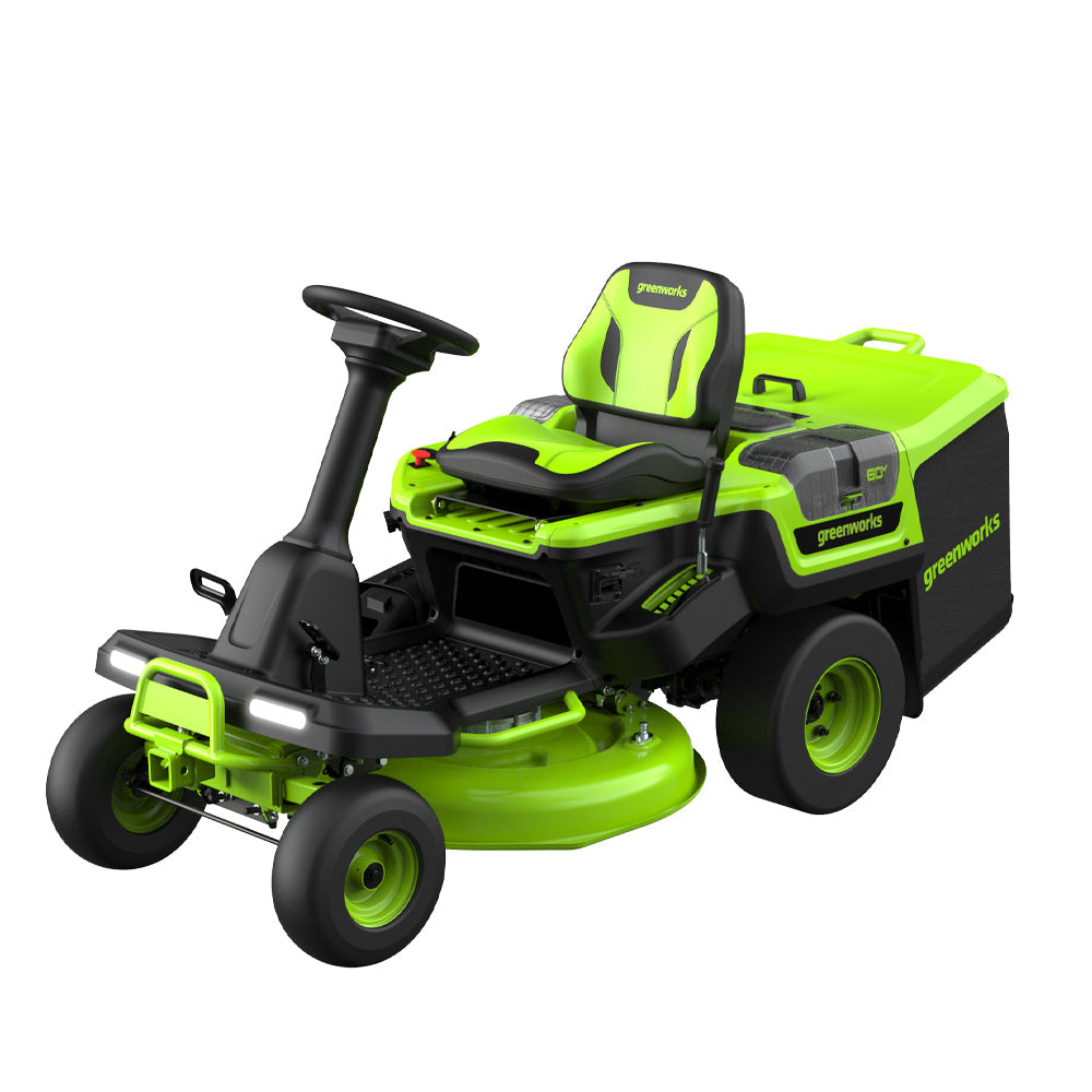 Greenworks 60V Pro 30” Compact Ride-On Lawnmower-Ride On Mowers Online