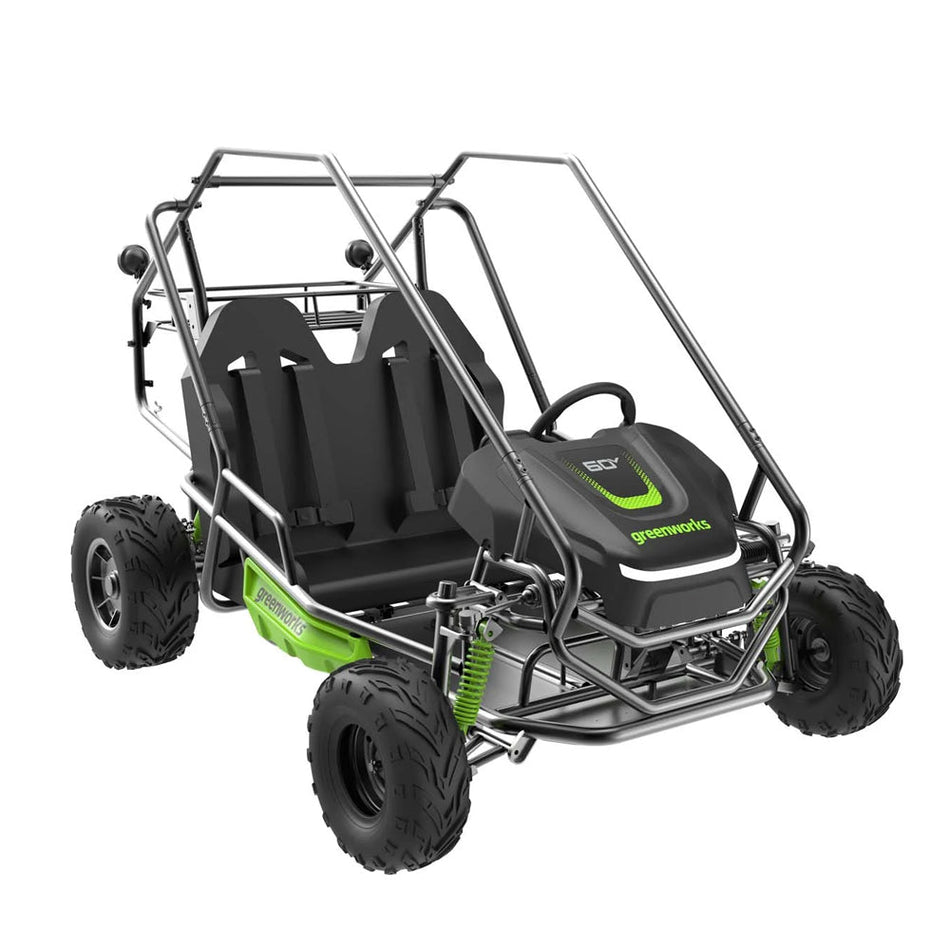 Greenworks 60V STEALTH Series All-Terrain 2-Seat Electric Youth Go-Kart-Ride On Mowers Online