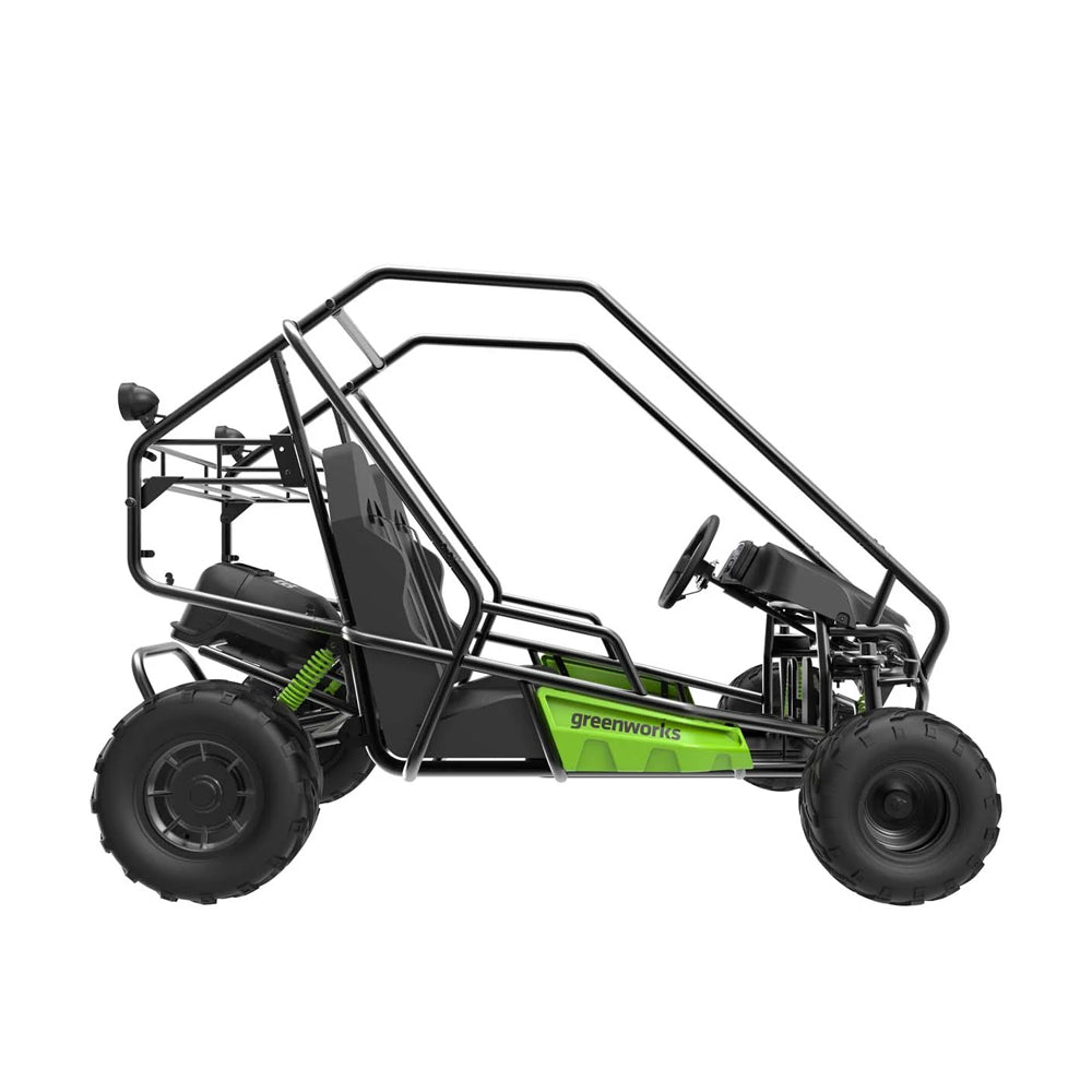 Greenworks 60V STEALTH Series All-Terrain 2-Seat Electric Youth Go-Kart-Ride On Mowers Online