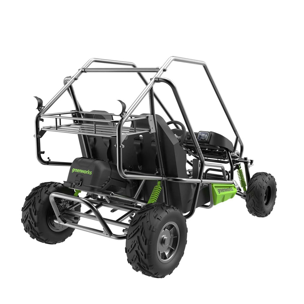 Greenworks 60V STEALTH Series All-Terrain 2-Seat Electric Youth Go-Kart-Ride On Mowers Online