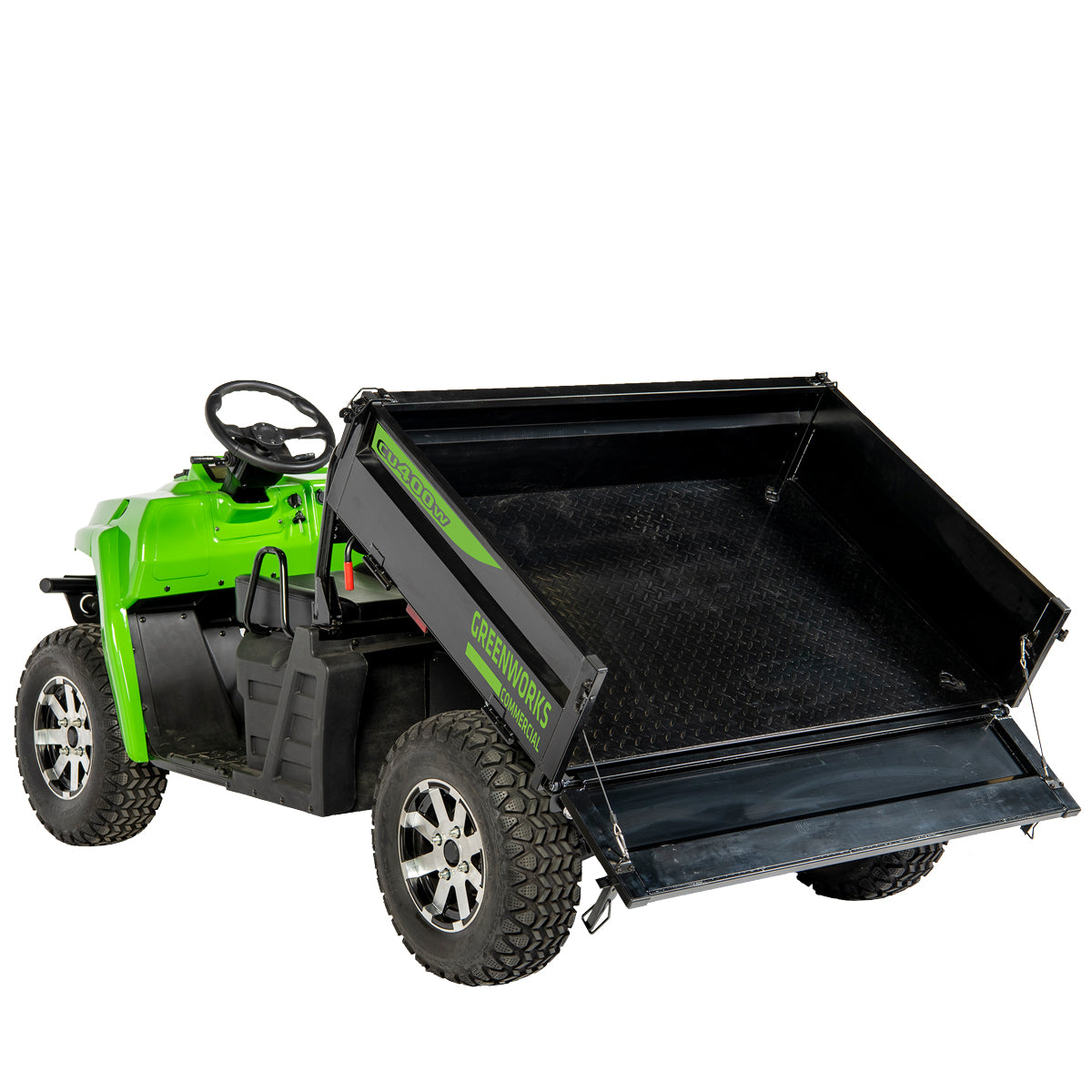 Greenworks-82V Work UTV CU400W - Robust 8kWh Work UTV, can go up to 105km on a single charge!-Utility Vehicle-