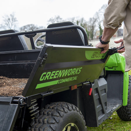 Greenworks-82V Work UTV CU400W - Robust 8kWh Work UTV, can go up to 105km on a single charge!-Utility Vehicle-