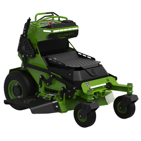 Greenworks OptimusZ 32'' Zero Turn - Commercial 8kWh Stand-On Zero Turn, 5hours runtime, 4G GPS connectivity!-Ride On Mowers Online