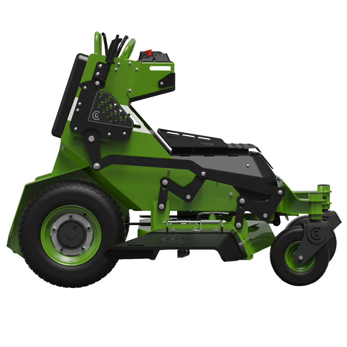 Greenworks OptimusZ 32'' Zero Turn - Commercial 8kWh Stand-On Zero Turn, 5hours runtime, 4G GPS connectivity!-Ride On Mowers Online