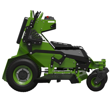 Greenworks OptimusZ 32'' Zero Turn - Commercial 8kWh Stand-On Zero Turn, 5hours runtime, 4G GPS connectivity!-Ride On Mowers Online