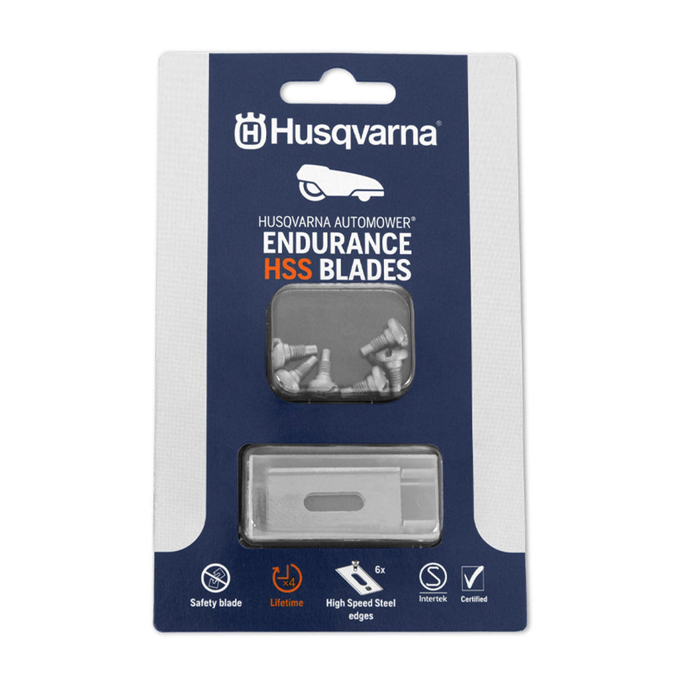 Husqvarna-AM Endurance HSS Blades 45pcs - high speed steel blades with softer core and hardened edges - pack of 45-Blades-