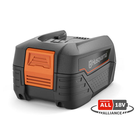 Husqvarna Aspire 18V 4.0Ah Battery - 18V B72 4.0Ah Long-Lasting Battery for Aspire and POWER FOR ALL equipment!-Ride On Mowers Online