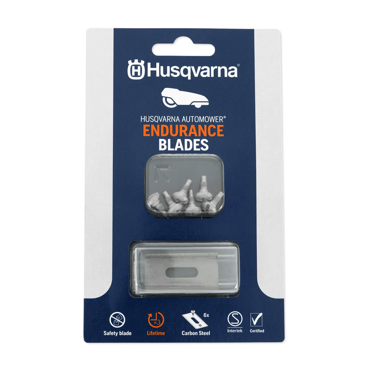 Husqvarna-Automower Endurance Blades 45pcs - Hardened safety blades with sharp cutting edges - pack of 45-Blades-