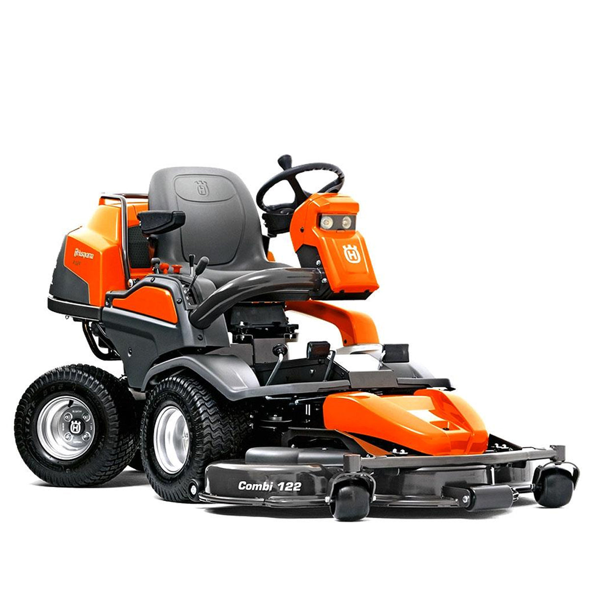 Husqvarna-P524 AWD Front Mower - All wheel drive, Commercial Kawasaki FX V-Twin powered Front Mowing Unit!-Ride On Mower-