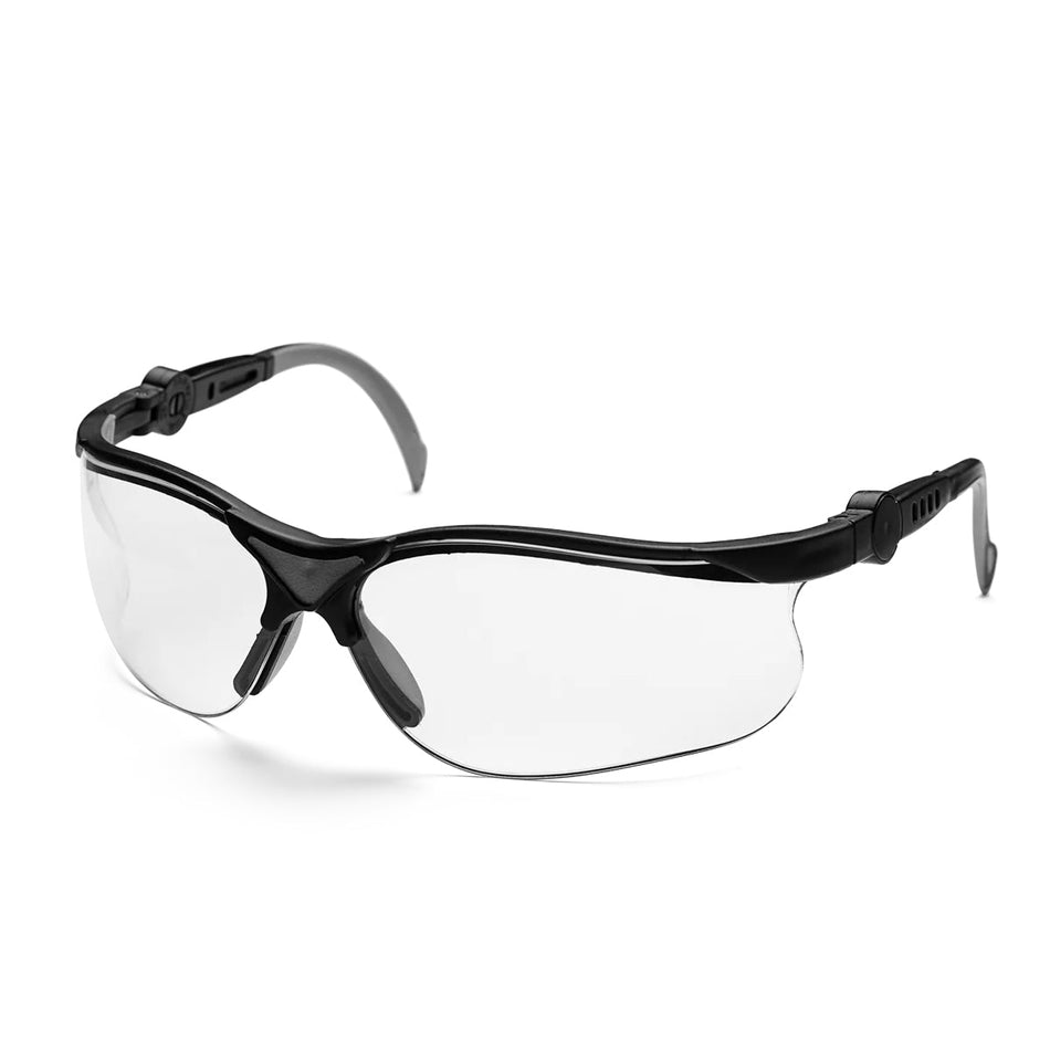 Husqvarna Protective Glasses X Series - Adjustable frames and scratch resistant lenses that can be angled-Clear X (5 Pack)-Ride On Mowers Online