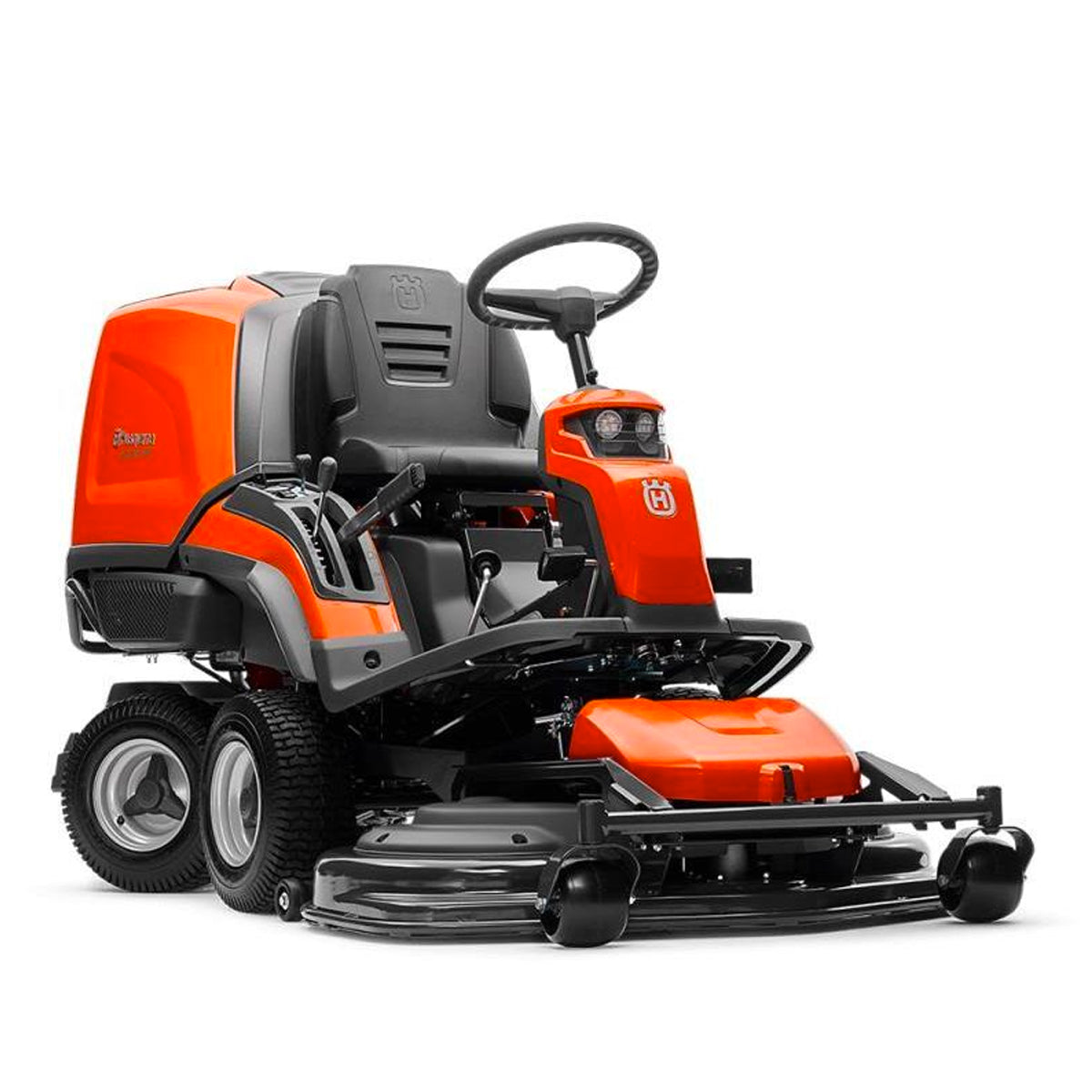 Husqvarna-RC320TSAWD 112cm Deck - 20HP V-Twin Engine, includes 112cm deck, 5 year warranty option-Catcher Ride On Mower-