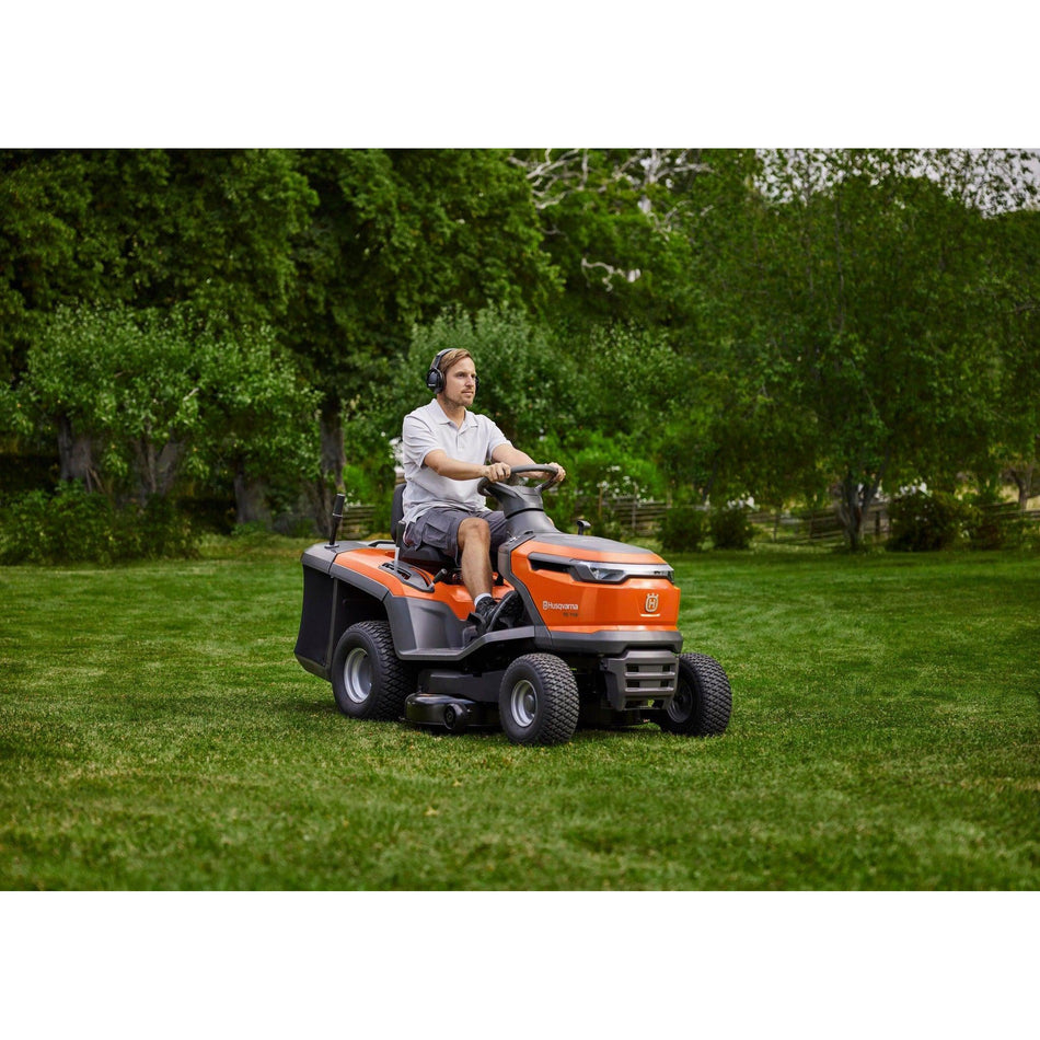 Husqvarna TC 114 Garden Tractor - 452cc tractor, 95cm cutting width & 250L catcher, fully hydro!-Ride On Mowers Online