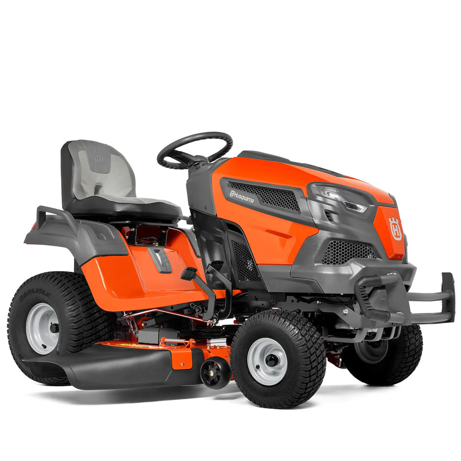 Husqvarna-TS242TXD Lawn Tractor - 42" fab deck, V-Twin Kawasaki Engine, full automatic hydro. drive!-Ride On Mower-