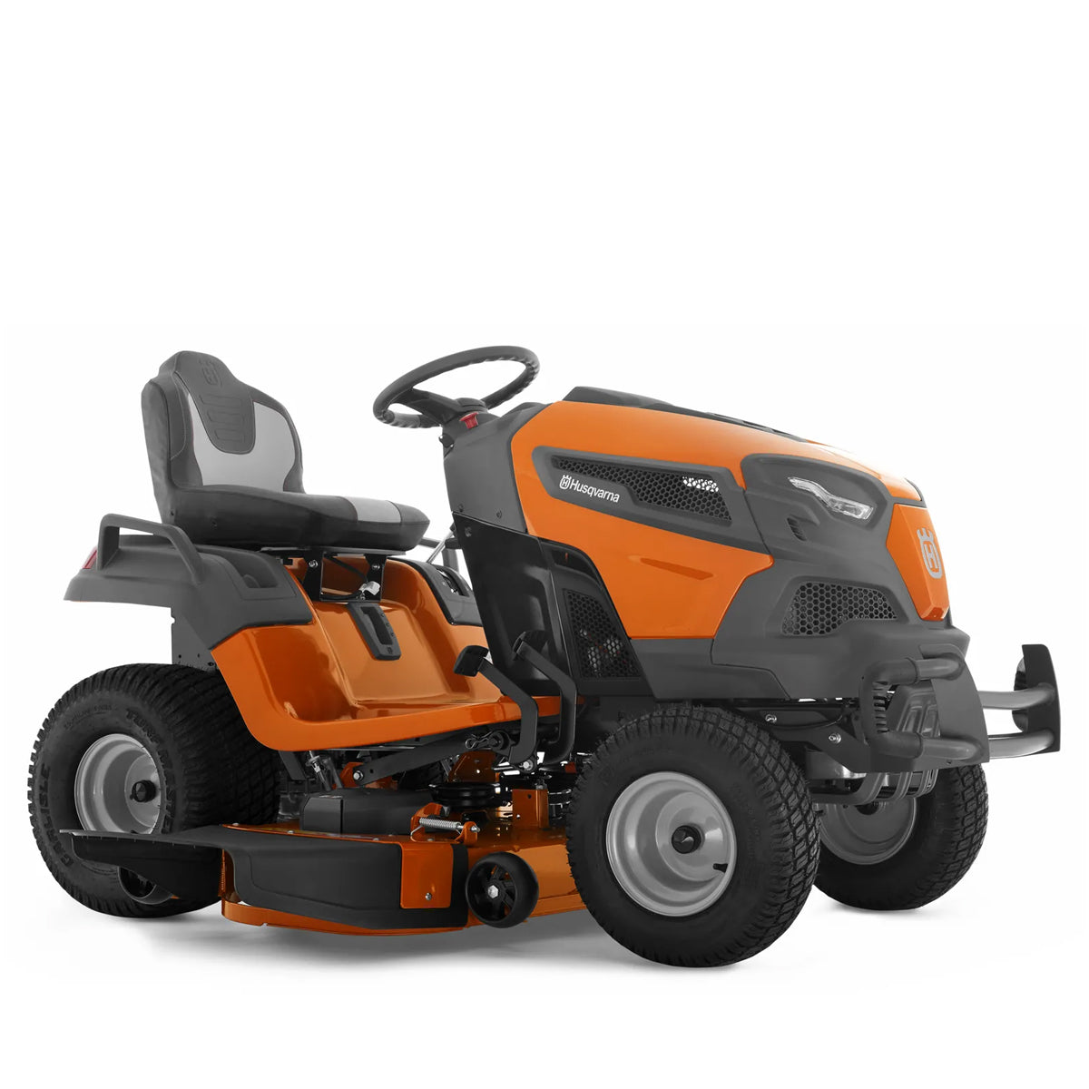 Husqvarna-TS248TXD Ride On Mower - 48" cutting width, 23HP Kawasaki FR Series engine, LED lights!-Ride On Mower-