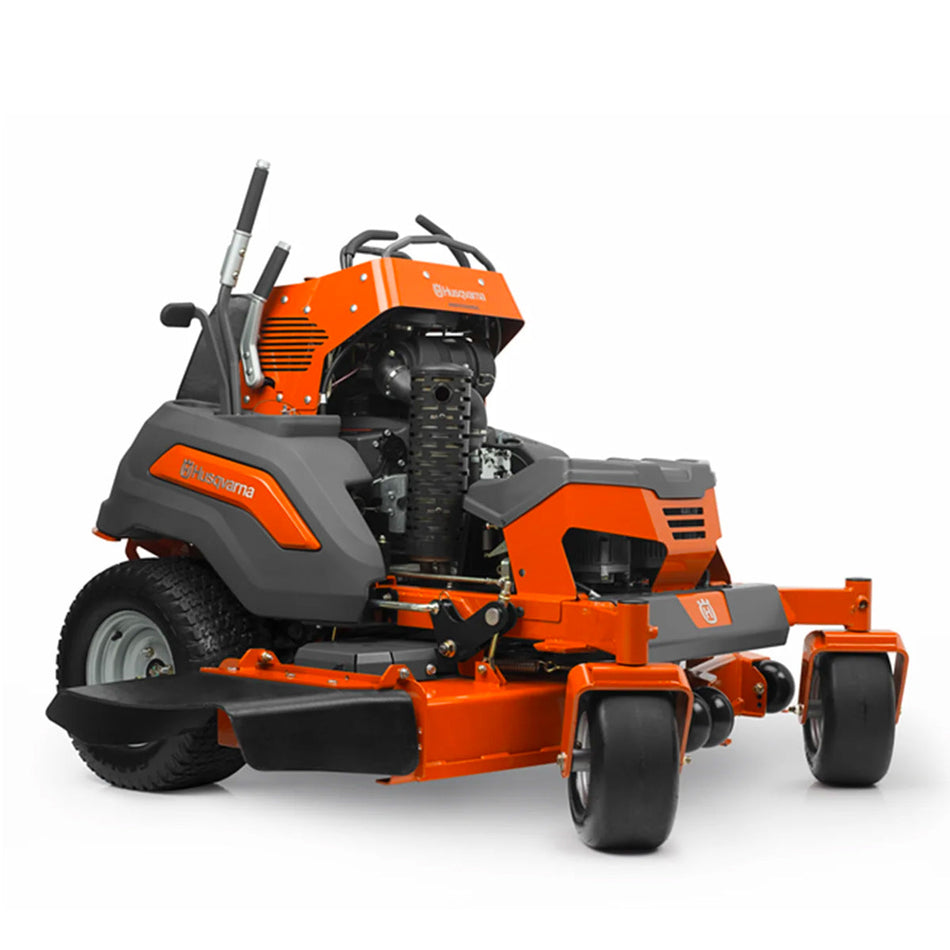 Husqvarna V548 Compact Stand-On - 24.5HP Engine, 48" commercial fabricated deck, 5-year warranty option-Ride On Mowers Online