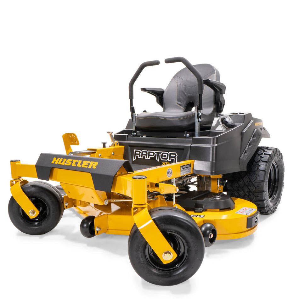 Hustler Raptor XD 54 Zero Turn - 54" Fab Deck, 23HP Kawasaki engine, Hydro Transmission, 3yr warranty-Ride On Mowers Online