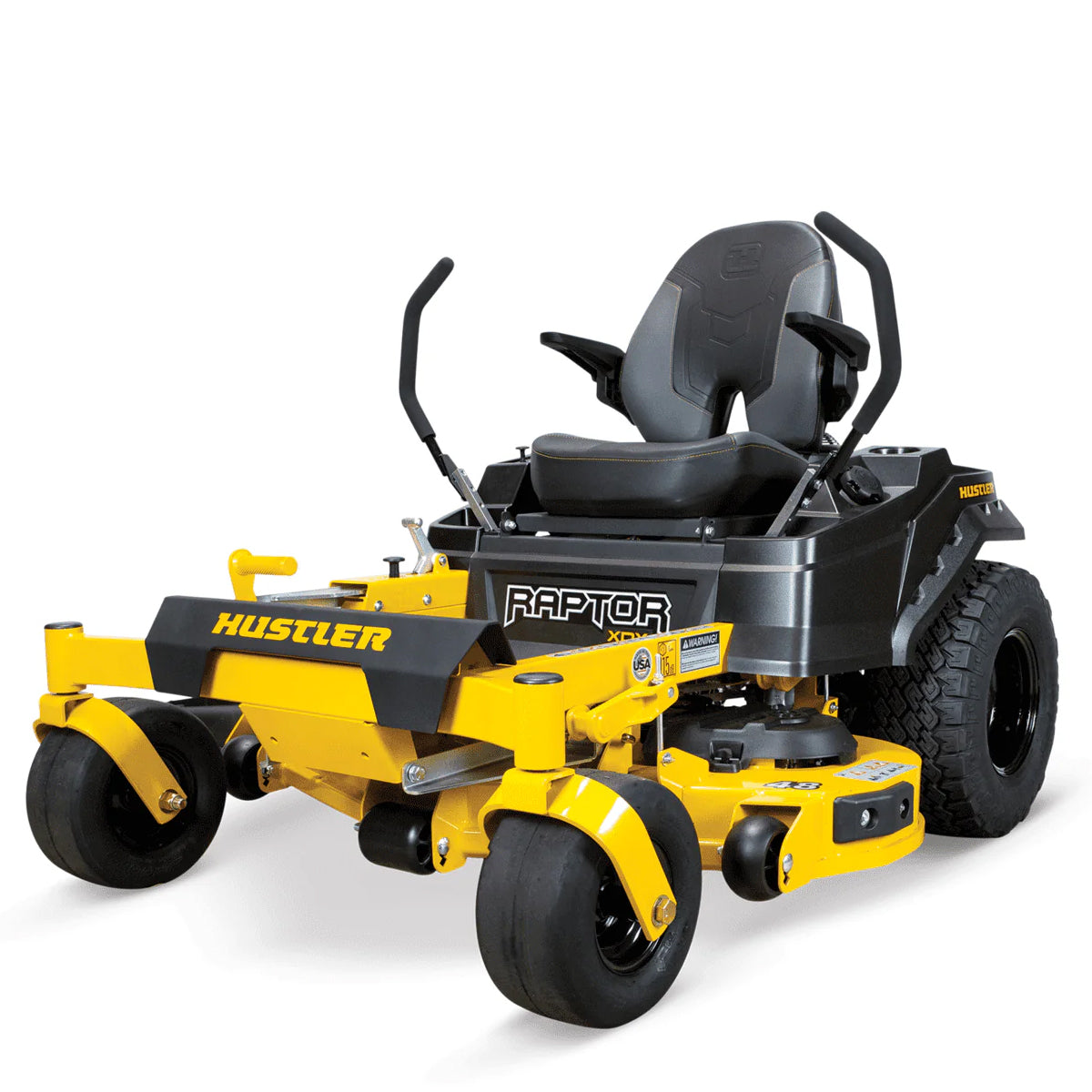 Hustler Raptor XDX 48 Zero Turn - 48" Fab Deck, 23HP Kawasaki Engine, Hydro Transmission, 3yr warranty-Ride On Mowers Online