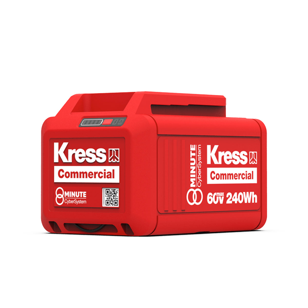 Kress-CyberPack 60V 4Ah Battery - High-capacity Kress 60V battery with 8-minute fast charging for pro use-Commercial Battery-