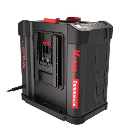 Kress CyberPlug 60V 30A Dual Port Charger - High-speed, dual-port charger for Kress 60V batteries with advanced cooling-Ride On Mowers Online